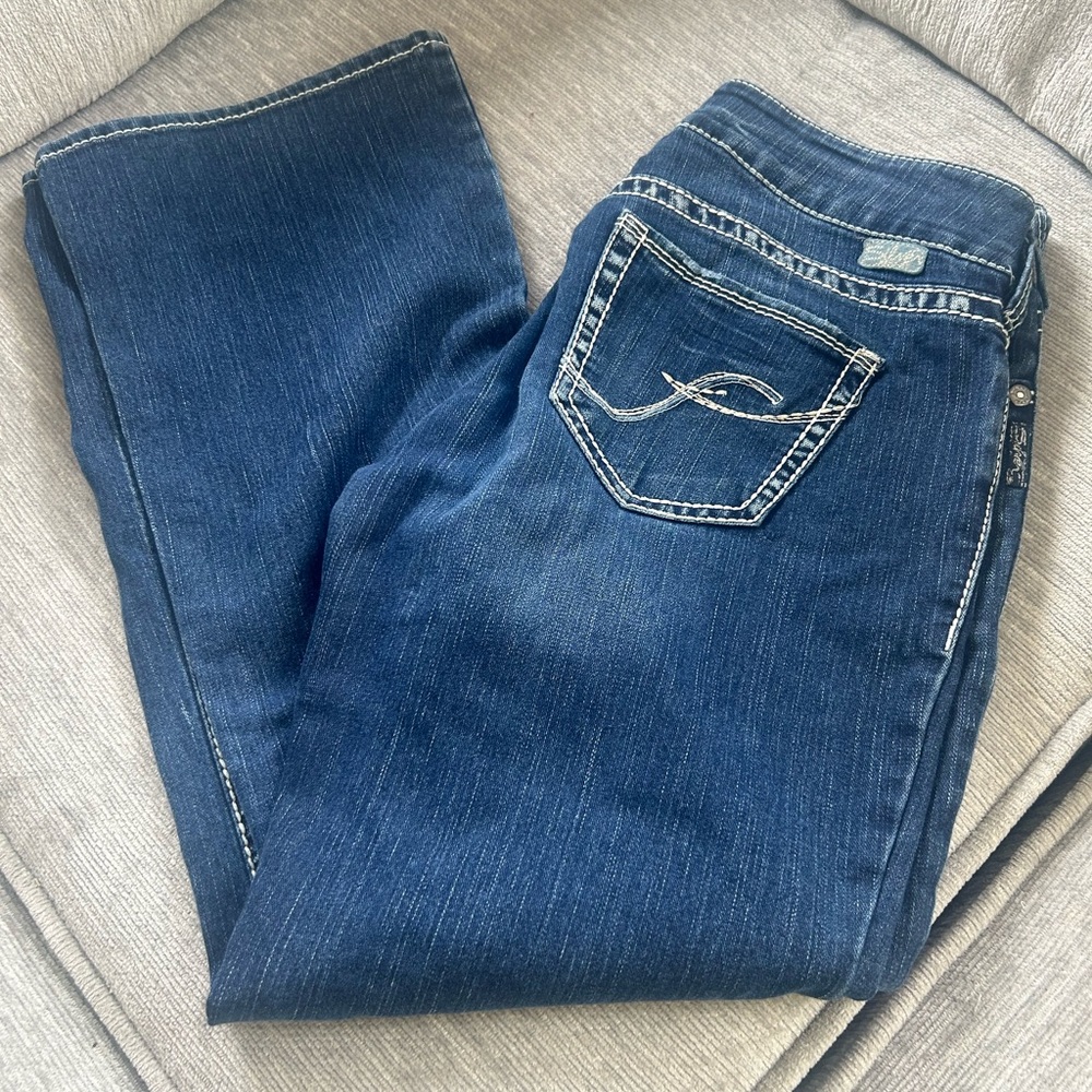SILVER SUKI JEANS